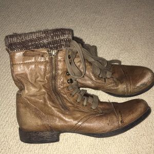 Steve Madden combat boots